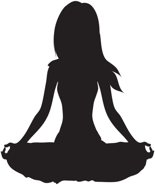 This png image - Meditate Silhouette PNG Clip Art, is available for free download
