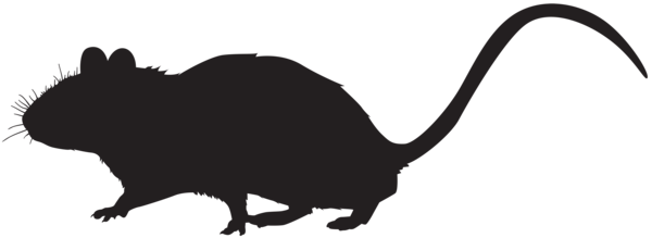 This png image - Mouse Silhouette PNG Clip Art Image, is available for free download