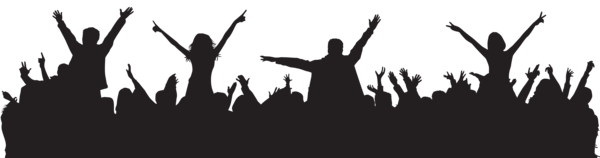 This png image - Party People Silhouette PNG Clip Art Image, is available for free download