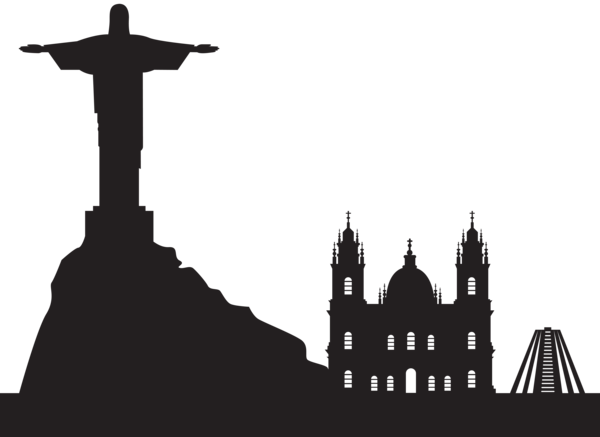This png image - Rio Brazil Silhouette PNG Clip Art, is available for free download
