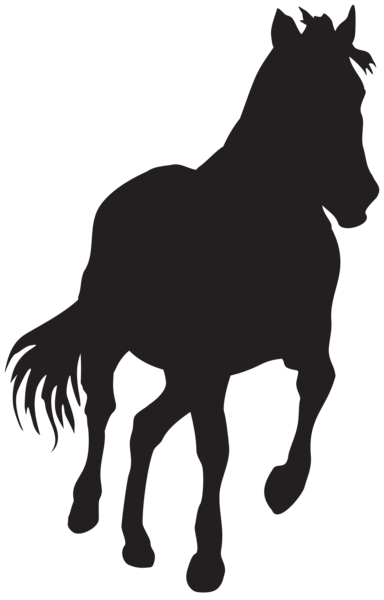 This png image - Running Horse Silhouettes Clipart Image, is available for free download