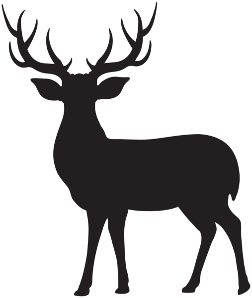 This png image - Stag Silhouette PNG Clipart, is available for free download
