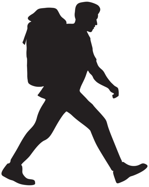 This png image - Tourist Silhouette PNG Clipart, is available for free download