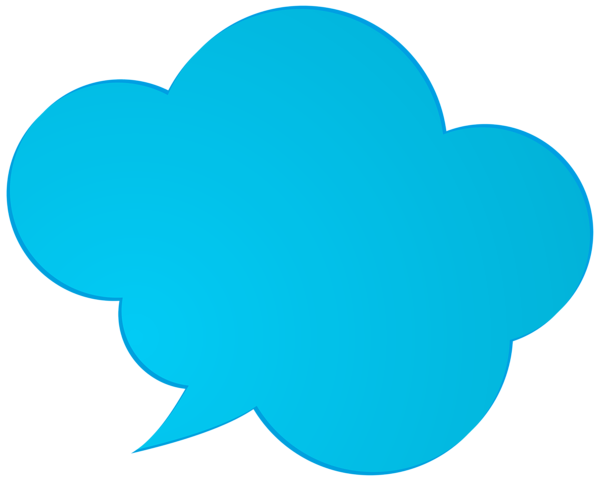 This png image - Bubble Speech Blue Clip Art PNG Image, is available for free download