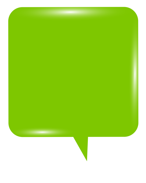 This png image - Bubble Speech Green PNG Clip Art Image, is available for free download
