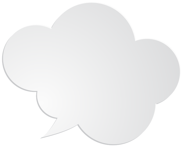 This png image - Bubble Speech White Clip Art PNG Image, is available for free download