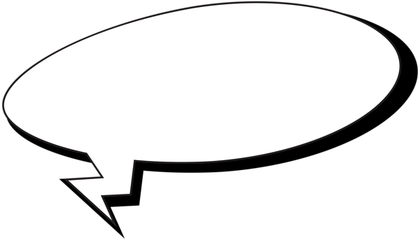 This png image - Comics Speech Bubble PNG Clip Art Image, is available for free download