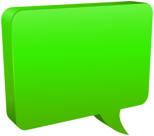 This png image - Speech Bubble Green PNG Clip Art Image, is available for free download