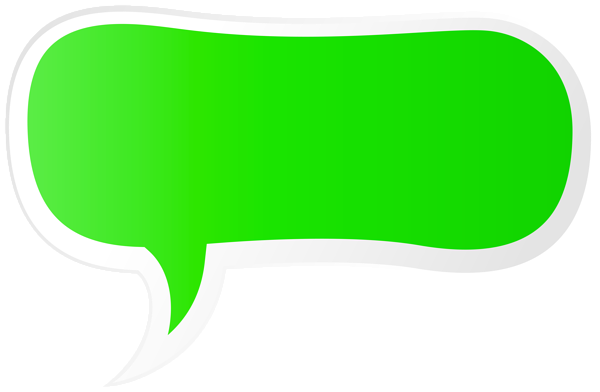 This png image - Speech Bubble Green PNG Clipart, is available for free download