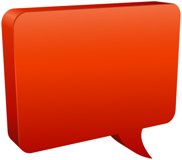This png image - Speech Bubble Red PNG Clip Art Image, is available for free download