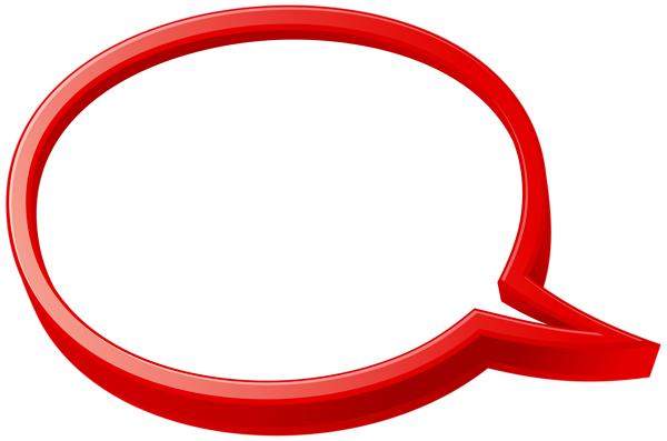 This png image - Speech Bubble Red PNG Transparent Clipart, is available for free download