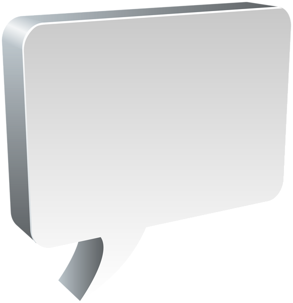 This png image - Speech Bubble White PNG Clip Art Image, is available for free download