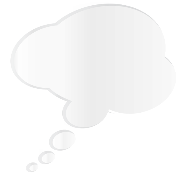 This png image - White Bubble Speech PNG Image, is available for free download