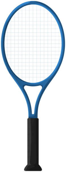 This png image - Blue Tennis Racket PNG Clipart, is available for free download