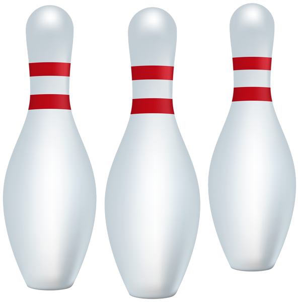 This png image - Bowling Pins PNG Clip Art Image, is available for free download