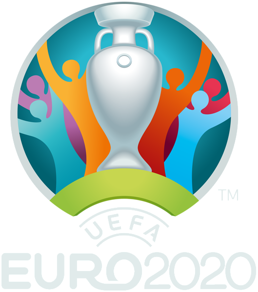 This png image - Euro 2020 Logo for Black Background Transparent Image, is available for free download