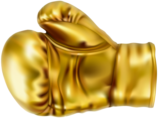 This png image - Gold Boxing Glove PNG Clip Art Image, is available for free download