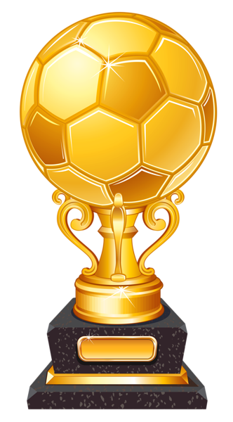 Gold Football Award Trophy Transparent PNG Clipart ...
