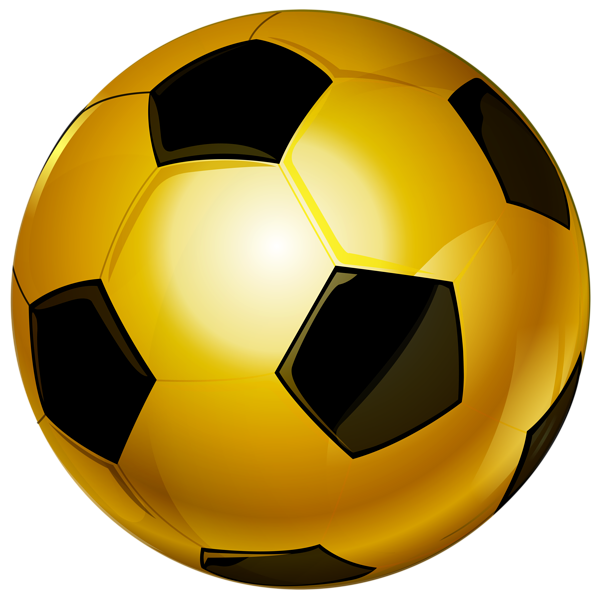 This png image - Gold Soccer Ball PNG Clip Art Image, is available for free download