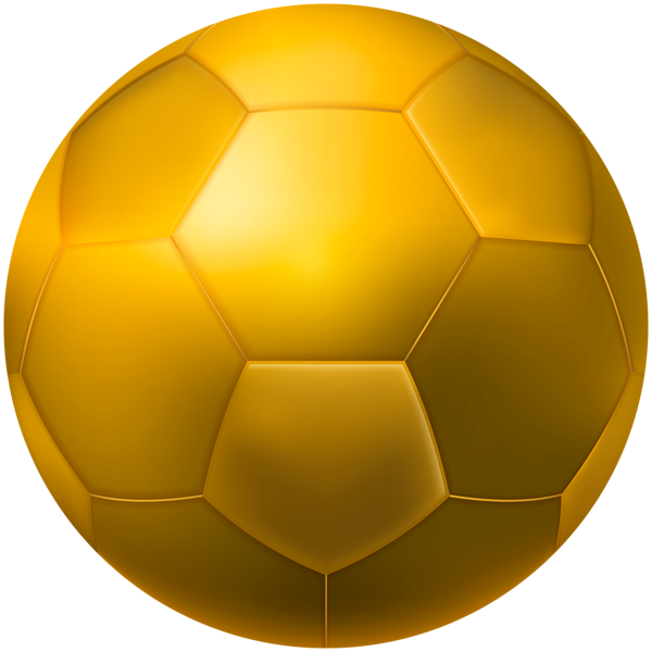 Gold Soccer Ball PNG Clipart | Gallery Yopriceville - High-Quality Free ...