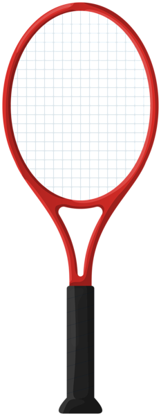 This png image - Red Tennis Racket PNG Clipart, is available for free download