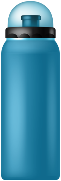This png image - Sport Water Bottle Blue PNG Clipart, is available for free download