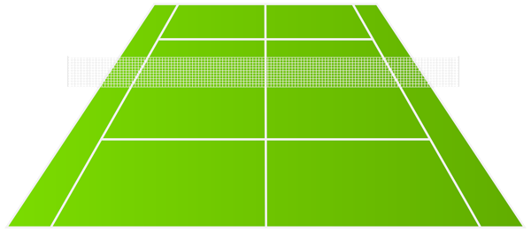 This png image - Tennis Court Clip Art Image, is available for free download