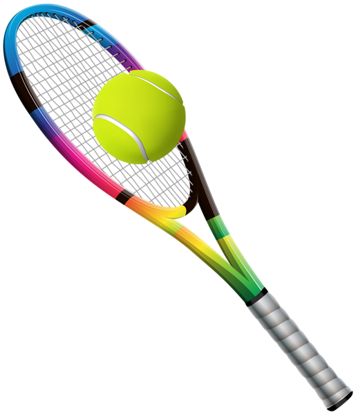 This png image - Tennis Racket and Ball Transparent PNG Clip Art Image, is available for free download