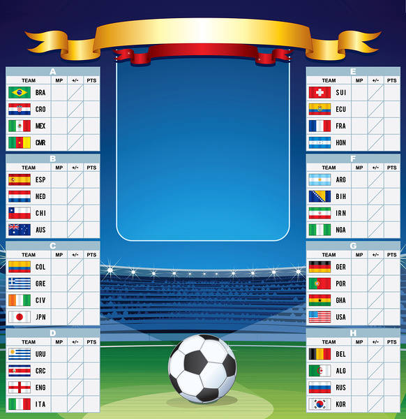 This jpeg image - World Cup 2014 Teams List Background, is available for free download