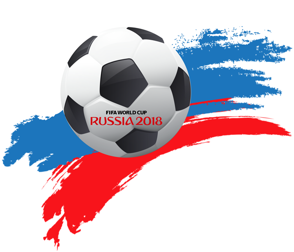 This png image - World Cup Russia 2018 with Soccer Ball PNG Clip Art, is available for free download