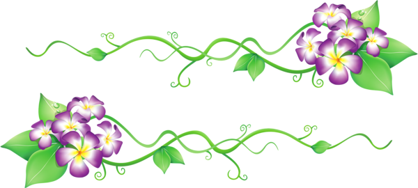 This png image - Flowers Spring Decor PNG Clipart, is available for free download