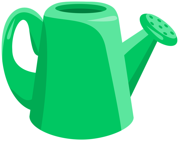 This png image - Green Watering Can PNG Transparent Clipart, is available for free download