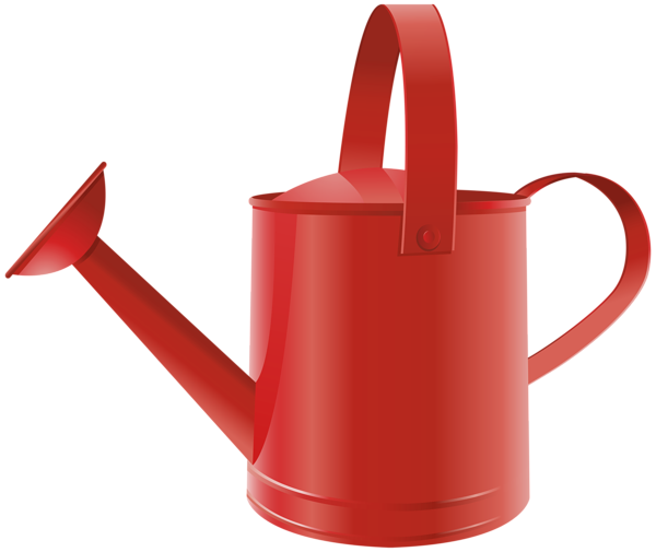 This png image - Red Watering Can PNG Clipart, is available for free download