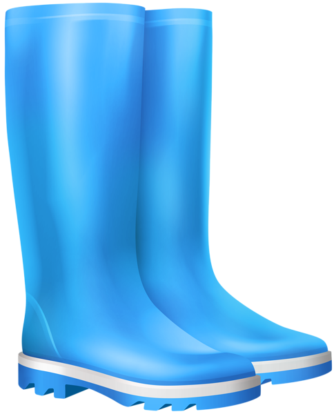 Rubber Boots Blue Transparent PNG Clipart | Gallery Yopriceville - High ...