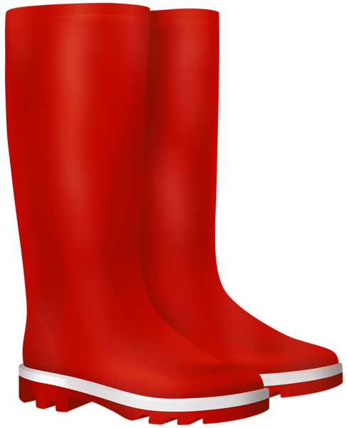 Rubber Boots Red Transparent PNG Clipart | Gallery Yopriceville - High ...