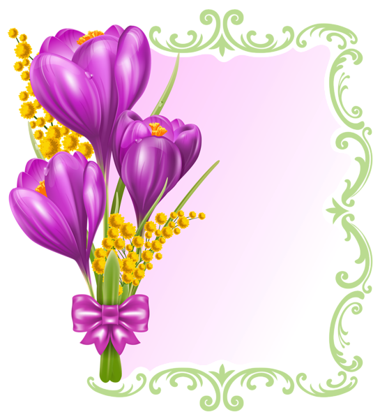This png image - Spring Decorative Blank PNG Clipart, is available for free download