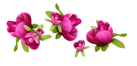 This png image - Spring Flowers Decoration PNG Clipart, is available for free download