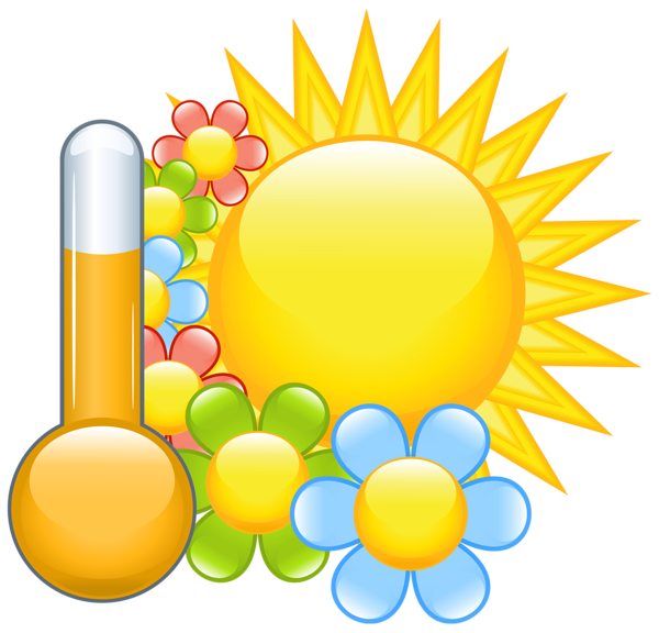 This png image - Spring Sun with Flowers Clipart Picture, is available for free download