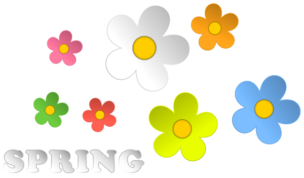 This png image - Spring and Flowers Decor PNG Clipart, is available for free download