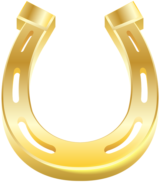 This png image - Gold Horseshoe PNG Clipart, is available for free download