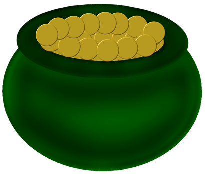 This png image - Green Pot of Gold PNG Picture, is available for free download