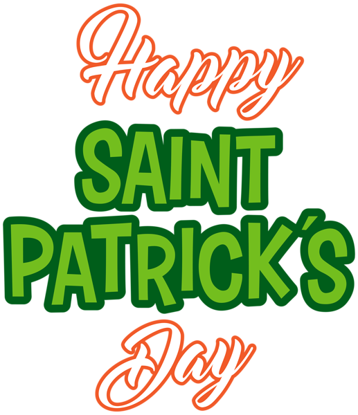 This png image - Happy Saint Patrick's Day PNG Clip Art, is available for free download