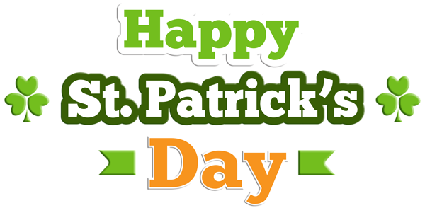 happy st patricks day shamrock photo