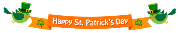 This png image - Happy St Patricks Day Banner PNG Clipart, is available for free download
