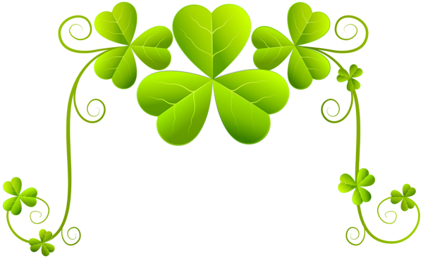 Shamrocks Decor PNG Clip Art Image | Gallery Yopriceville - High-Quality Images and Transparent ...