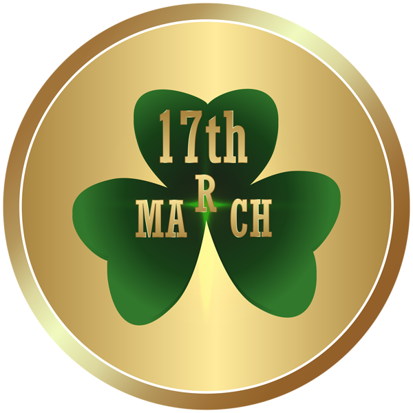 This png image - St Patrick's Day Gold Coin PNG Clip Art, is available for free download