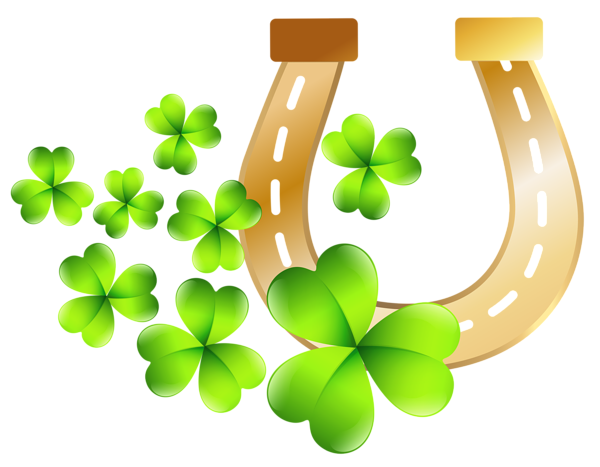 This png image - St Patrick's Day Horseshoe PNG Clip Art Image, is available for free download
