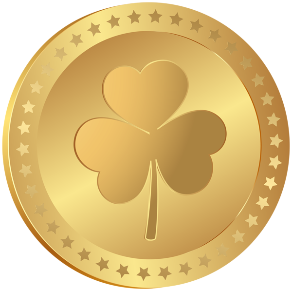 St Patrick's Coin Transparent Image | Gallery Yopriceville - High ...