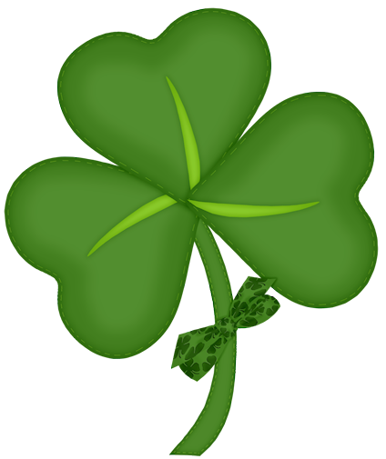 This png image - St Patrick Shamrock with Bow PNG Picture, is available for free download