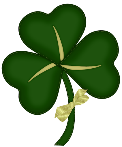 This png image - St Patrick Shamrock with Yellow Bow PNG Picture, is available for free download